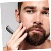 Healeved 1set Stainless Steel Beard Grooming Scissors Trimming Shears Comb and Storage Pouch for Men for Home Barbershop and Travel Use view 2