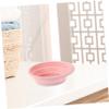 BELLIFFY Hanging Makeup Brush Cleaning Bowl Set 1 Set of Silicone Cleaning Pad Drying Net Makeup Brush Cleaner view 2