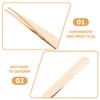 SOESFOUFU 3pcs Eyelash Clamp Tweezers Professional Beauty Tool Comb for Lash Extensions and Eyebrow Tweezers view 3