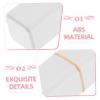 10Pcs White ABS Lipstick Tubes 8x1.8x1.8cm DIY Empty Containers view 3
