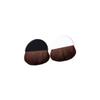 Outanaya 4pcs Portable Professional Makeup Brush Soft Blush and Foundation Brushes Compact Design White Black for Travel and Everyday Use view 3