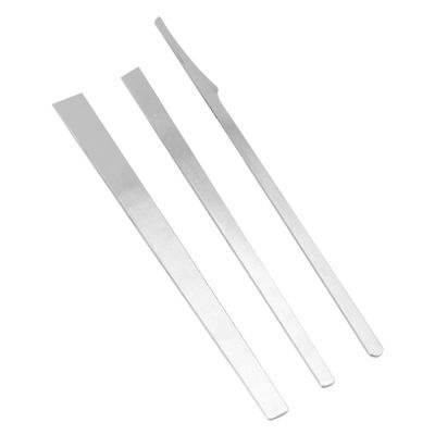 WOONEKY Knife Set 3 Piece Stainless Steel Nail Grooming Kit Foot Nail Care Tools Toenail Corrector