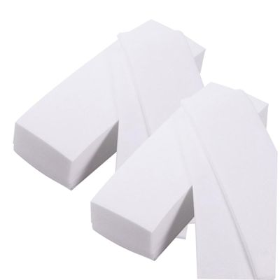 FOYTOKI Non-woven Hair Removal Paper for Smooth Depilation Strong Adhesive Wax Paper for Facial Use Soft Comfortable for Hair Removal