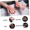 AUTSUPPL 1pc Elegant Nail Art Polishing Machine Case Stand Holder Manicure Shop Storage Box Easy Clean Material view 4