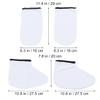 WOONEKY 2pairs Paraffin Wax Gloves and Booties for Cotton Insulated Hand and Feet Covers for Moisturizing Therapy of Washable Mitts and Socks view 2