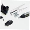 Mikinona 2pcs Sharpener for Gel Pencils Thickness Portable Design for Students Artists Chic Adorable Finish view 3