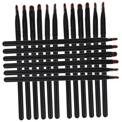 BELLIFFY 18pcs Makeup Brush Set Korean Makeup Tools Flat Brush Concealer Eyeliner Foundation Highlighter for Daily Travel Skin-safe Easy to Use
