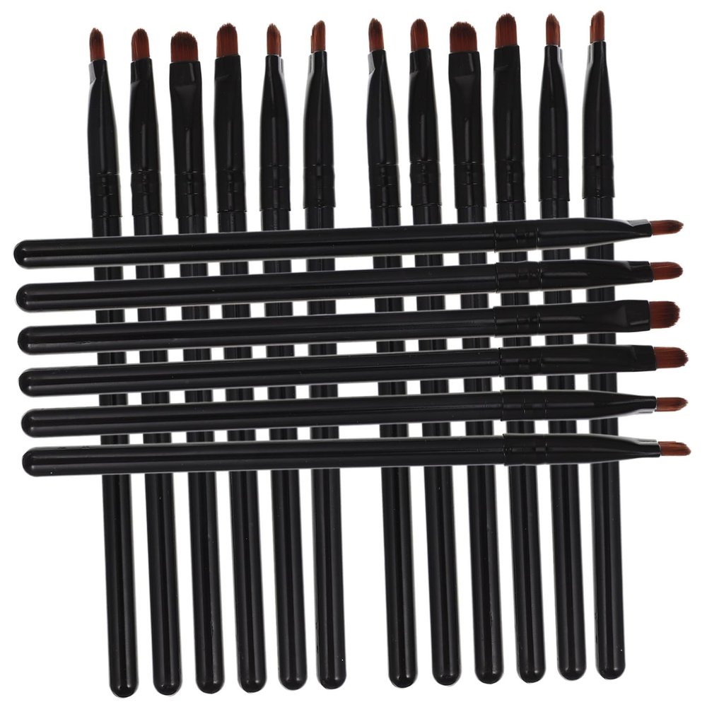 BELLIFFY 18pcs Makeup Brush Set Korean Makeup Tools Flat Brush Concealer Eyeliner Foundation Highlighter for Daily Travel Skin-safe Easy to Use