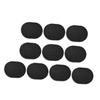 BELLIFFY 10pcs Bamboo Charcoal Facial Cleanser Face Washing for Makeup Removal Exfoliation Face Skin Puff Pad for Mixed Oily Skin view 1