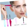 Mikinona 18pcs Folding Eyelash Comb Brow Comb Makeup Brushes for Easy Eyelash Separation Portable Easy to Design for Makeup Enthusiasts view 2