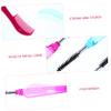 Mikinona 18pcs Folding Eyelash Comb Brow Comb Makeup Brushes for Easy Eyelash Separation Portable Easy to Design for Makeup Enthusiasts view 3