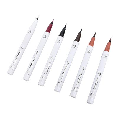 BTSEURY Liquid, 6pcs 0.8g Eyeliners Set, Eyeliners, Long Lasting High Pigmented Eyeliners for Women Girl