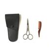 Gogogmee Men Beard Scissors Set Precision Eyebrow Mustache Trimmer Professional Hair Tools Stainless Steel Scissor Kit for Diy Salons view 3