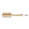 WOONEKY Natural Bristle Brush and Pumice Stone Combo Exfoliator for Feet Handle Pedicure Tool Callus Remover Spa-Like Experience for Smooth Skin view 1