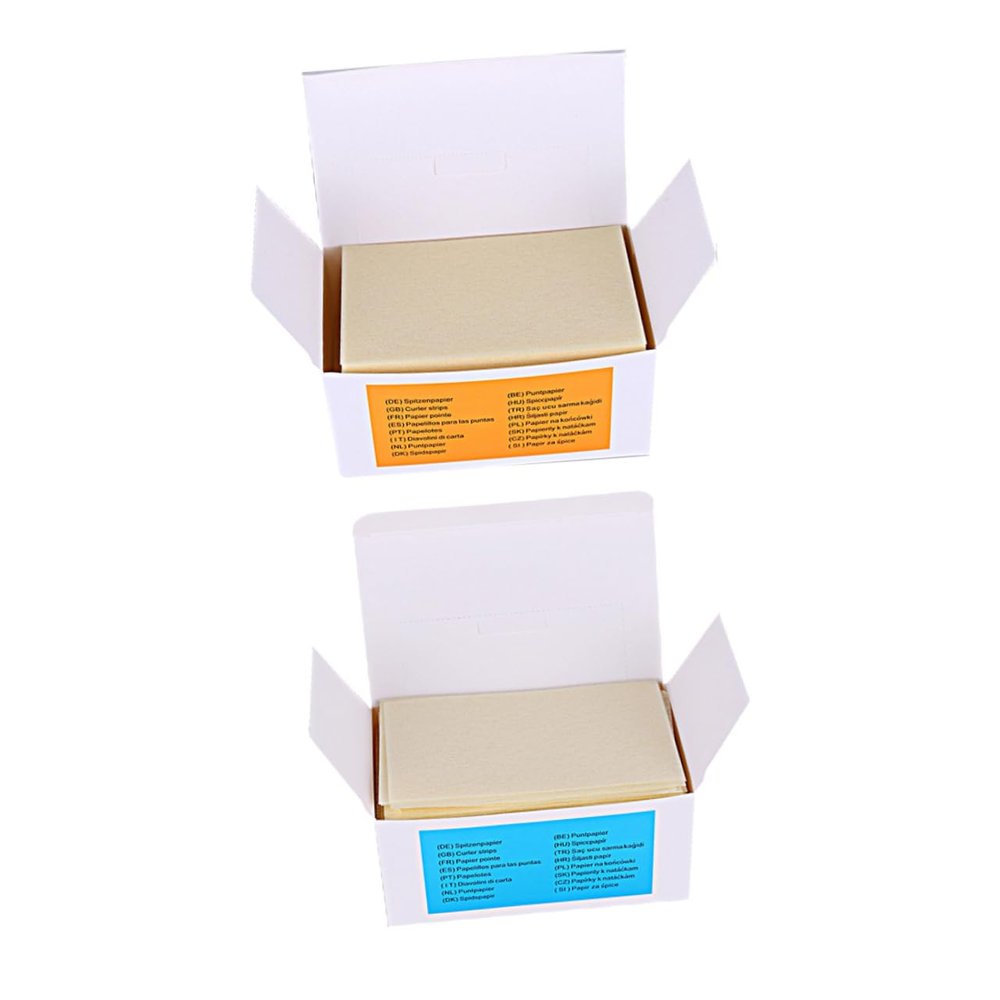 Healeved Perm Paper for Hairdressing Ultra-thin Cold Styling Accessory for Salons High Temperature Resistant of Non-woven Fabric for Even Distribution