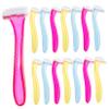WOONEKY 15pcs Manual Body Hair Trimmers Portable Body Hair Razor Women Depilator for Women view 1