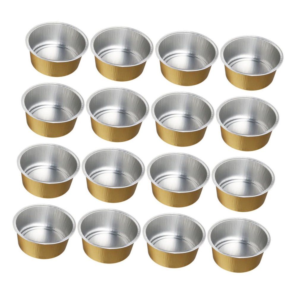HONMEET 25pcs Wax Bowl Container Aluminum Foil for Small Amount of Wax Beans Hair Care