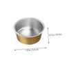 HONMEET 25pcs Wax Bowl Container Aluminum Foil for Small Amount of Wax Beans Hair Care view 2