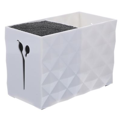 WOONEKY 1pc Hair Salon Tools Holder Hair Scissors Case Slip Storage Box Clips Organizer