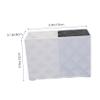 WOONEKY 1pc Hair Salon Tools Holder Hair Scissors Case Slip Storage Box Clips Organizer view 2