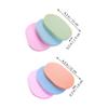 BCOATH 6pcs Travel Facial Sponges Multi-function Exfoliating Wash Pads for Makeup Removal Random Colors Soft Sponge Material for Use view 2