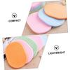 BCOATH 6pcs Travel Facial Sponges Multi-function Exfoliating Wash Pads for Makeup Removal Random Colors Soft Sponge Material for Use view 4
