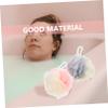 OSOLADY 4pcs Bath Loofahs Body Scrubbers Mesh Balls Bath Shower Loofahs for Exfoliating Bathing view 4