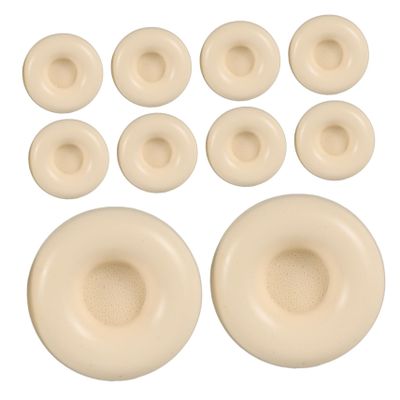 minkissy 10pcs Hard Wax Blocks for Hair Removal Beeswax for Smooth Skin Gentle Waxing for Body Face Underarms Legs Suitable for All Skin Types