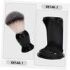 OSOLADY 1set Beard Shaving Brush Stand Bowl Grooming Accessory for Men Soft Bristles for Comfortable Shaving Beard Care Kit view 4