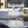 ABOOFAN Tiered Bathroom Organizer Countertop Storage Rack for Dresser Perfume Kitchen Spices Multi-Purpose Bathroom Sink Organizer Strong Bearing Capacity for Home Use view 2
