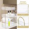 ABOOFAN Tiered Bathroom Organizer Countertop Storage Rack for Dresser Perfume Kitchen Spices Multi-Purpose Bathroom Sink Organizer Strong Bearing Capacity for Home Use view 4