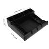 OSOLADY Barber Clipper Tray Organizer Clippers Holder for Hair Cutting Barber Station Tool Storage Box view 2