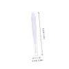 Gogogmee 60pcs Eyebrow Brush with Caps Lightweight Brow Tool for Lamination and Portable Eyebrow Brush for Eyelash Extensions and Makeup Applications view 2