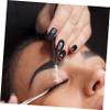 Gogogmee 60pcs Eyebrow Brush with Caps Lightweight Brow Tool for Lamination and Portable Eyebrow Brush for Eyelash Extensions and Makeup Applications view 3