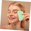 ORFOFE 2pcs Facial Massager Gua Sha Tool Jade Roller Face Scraping Massage Board for Women Body Massage Tool view 4