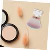 AUTSUPPL 2pcs Ergonomic Handle Soft Bristles Mushroom Head Makeup Brush for Fingernail Cleaning Powder Application view 3