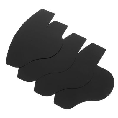 AUTSUPPL 4pcs Hairline Enhancing Card for Men Beard Shaping Template Hairline Shaper Tool Beard Accessories Plastic Design