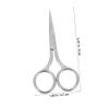 Gogogmee Eyebrow Trimming Scissors Compact Beauty Scissor for Women Nose Trimmer Reusable view 2