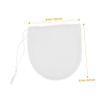 BCOATH 2pcs Facial Cleaning Gloves Washable Exfoliating Soap Bags for Makeup Removal Reusable Mesh Scrubber for for Daily Cleansing and Bathing view 2