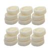 AUTSUPPL 20pcs Natural Loofah Sponges Exfoliating Bath Body Brush Soap Holder Pad view 1