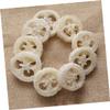 AUTSUPPL 20pcs Natural Loofah Sponges Exfoliating Bath Body Brush Soap Holder Pad view 2
