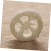 AUTSUPPL 20pcs Natural Loofah Sponges Exfoliating Bath Body Brush Soap Holder Pad view 3