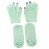 GAROZATION 1set Gel Gloves Gel Socks Moisturizing Full Finger Gloves for Healthy Skin Elastic Design for Better Fit for Phone Use for Any Occasion view 1