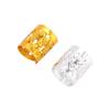 100Pcs Hair Braid Cuffs Adjustable Unique for Hair Beauty (Gold and Silver Mixed) view 1