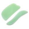 COLLBATH 2pcs Jade Roller Massage Board for Face Gua Sha Tools Facial Rollers for Women view 1