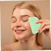 COLLBATH 2pcs Jade Roller Massage Board for Face Gua Sha Tools Facial Rollers for Women view 4