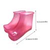 Anneome High-top Foot Soaker Shoes for Deep Relaxation Foot Bathing Massage Durable Wash Boots for Tired for Travel Pedicure Preparation view 2