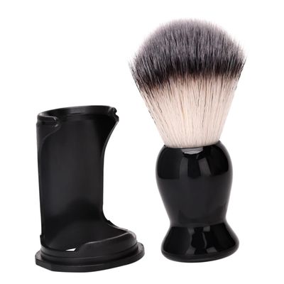 Outanaya 1set Beard Brush Stand for Men Grooming Tool Soft Bristles for Comfortable Shaving Beard Care Accessory for Daily Grooming Routine