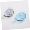 HOOTNEE 2pcs Wall Razor Holder Suction Cup Plastic Shaver Rack for Barber Supplies Toilet Storage view 4