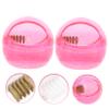 Gogogmee 2pcs Nail Drill Bit Cleaner Brush Detachable Soft Hard Wire Design for Nail Bit Cleaning Portable Manicure Tool for Home and Professional Use view 3